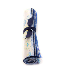 Roll of BLUE SPLASH Quilt Fabric Squares
