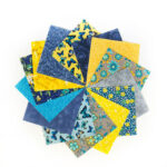 98 Piece Floral BUTTERFLIES Pre-Cut Charm pack 5 x 5 Inch Quilt Fabric Squares