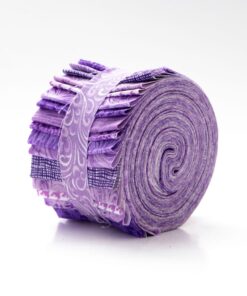 A1l Purple Jelly Roll 2.5 inch pre-cut