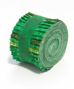 All Green Jelly Roll 2.5 inch pre-cut