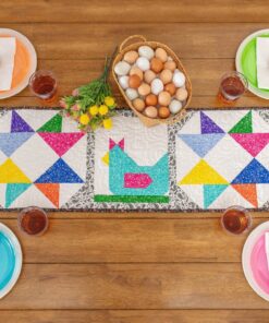 Funky Chicken Table Runner Quilt Kit - ALL PRE CUT