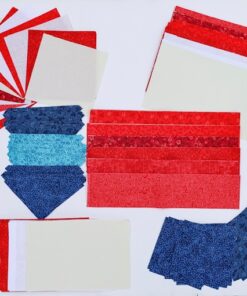 Old Glory Pre-Cut Ready-To-Sew Quilt Kit