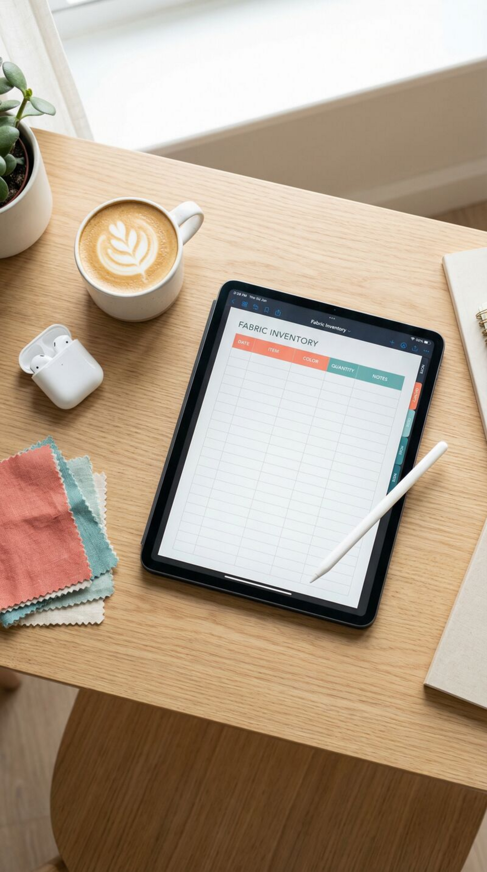Using planner on iPad with Apple Pencil & GoodNotes