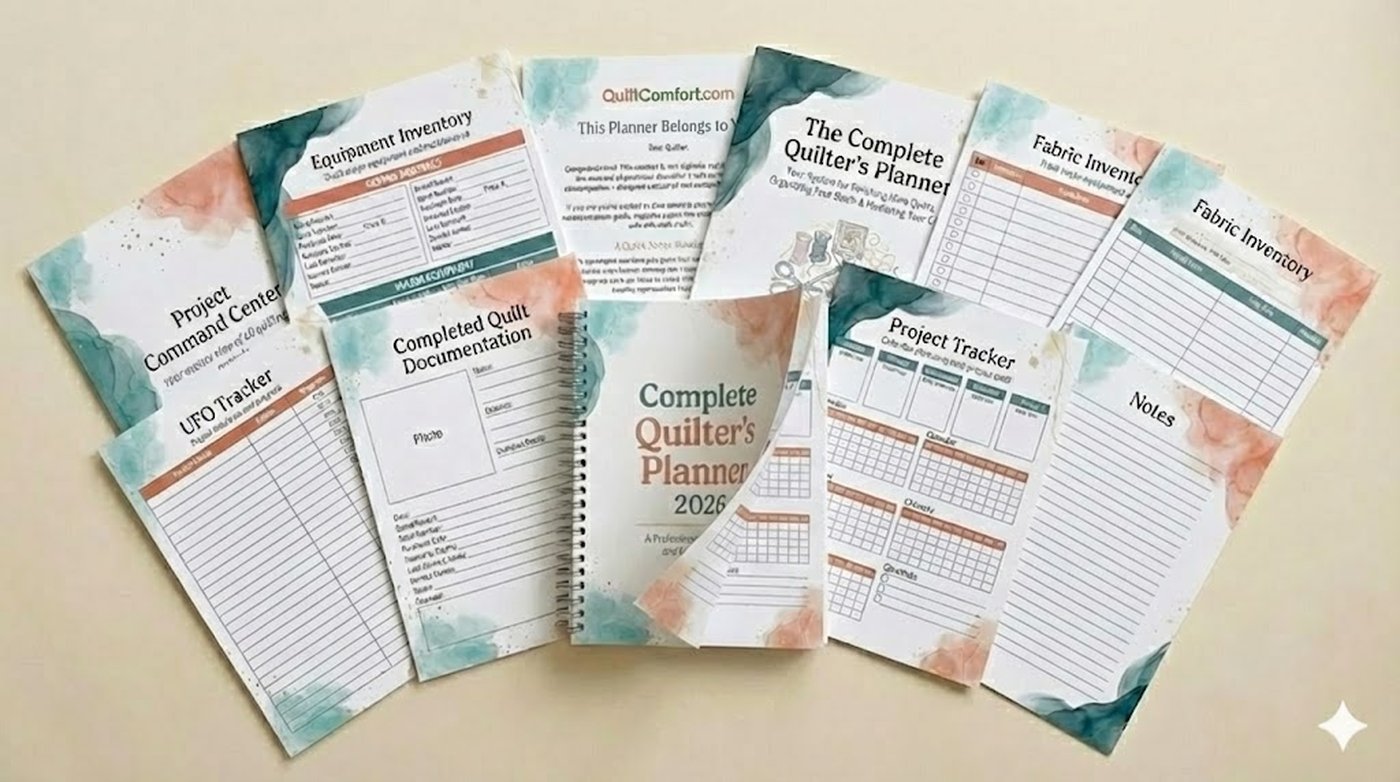 Complete Quilter's Planner Pages