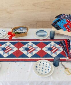Patriotic Bundle - Table Runner and Jelly Roll